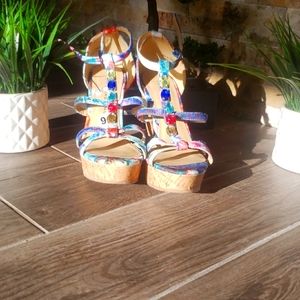 Chinese Laundry wedge heels